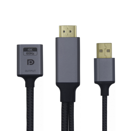 HDMI Male to Displayport Female 4K@60Hz Cable