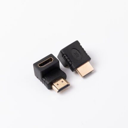 90deg HDMI Male to Female adapter