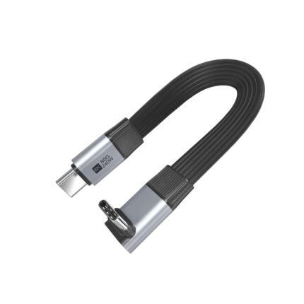 USB4 Full-featured flat cable 80G Angle 90deg