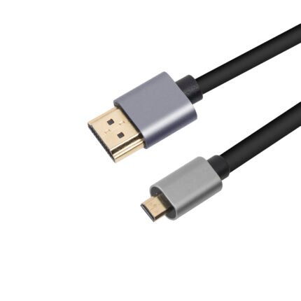 micro HDMI cable metal case